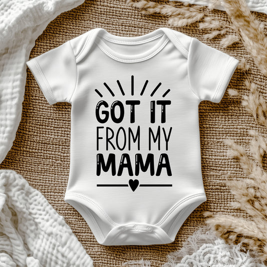 Funny Baby Bodysuit – Short Sleeve – Hilarious & Cute Designs 123